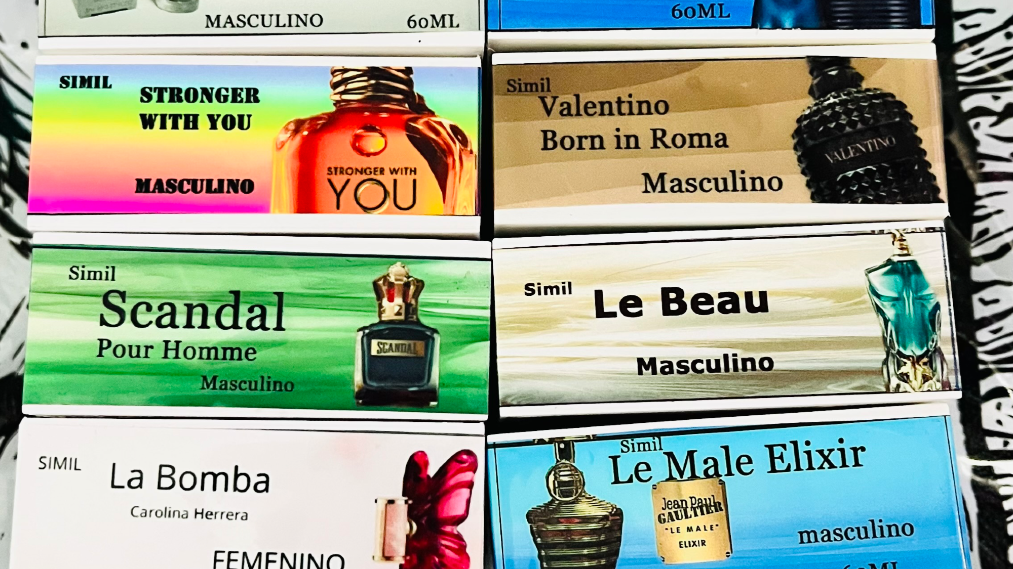 Tester simil diseñador 60ml