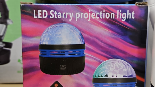 Mini esfera proyector nebulosa c/control