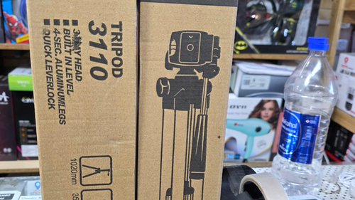 Trípode para celular de metal