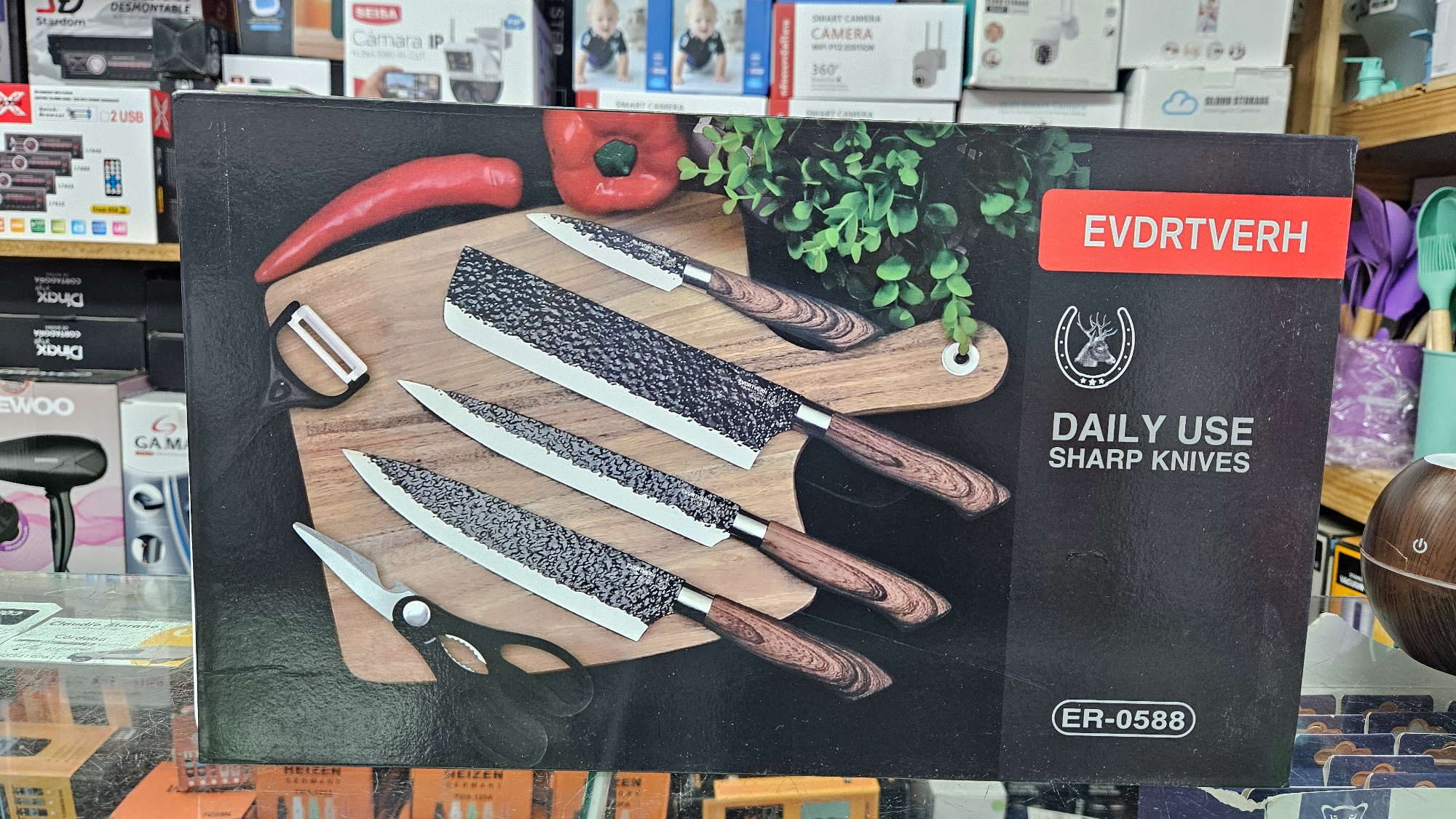 SET DE CUCHILLOS DE COCINA