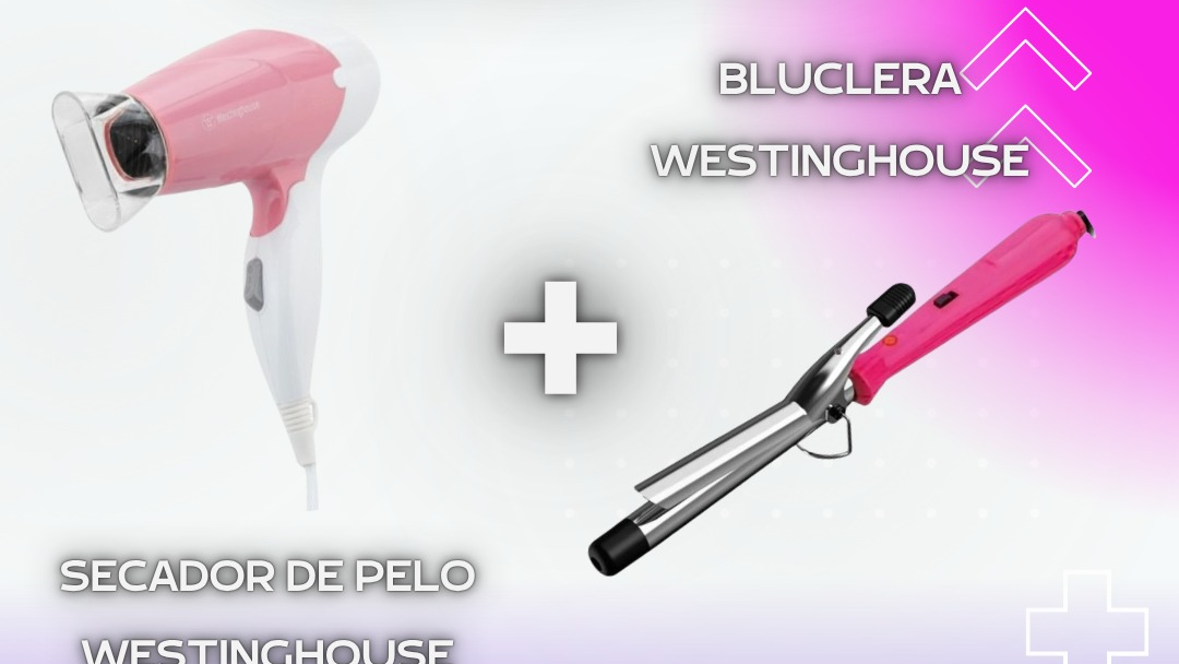 COMBO SECADOR PELO /PLANCHA O BUCLERA