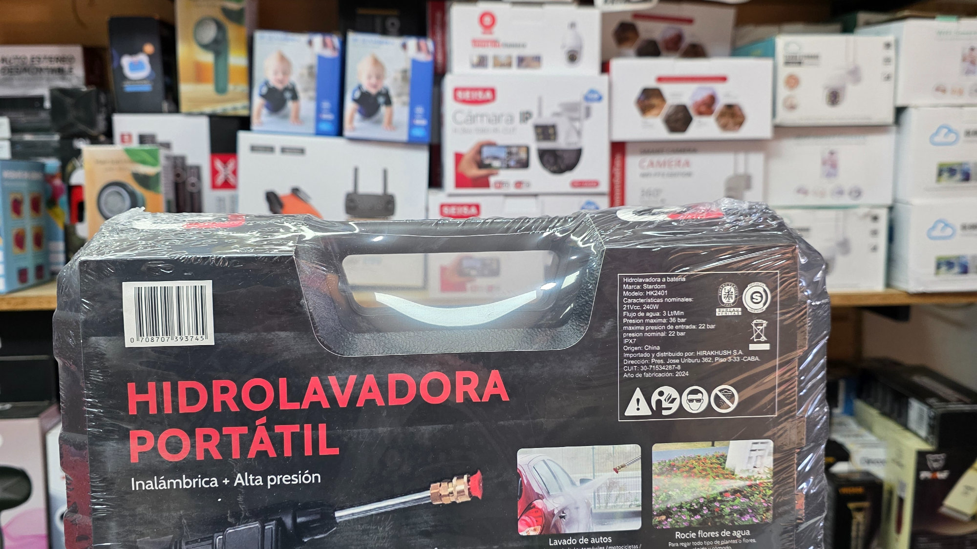 Hidrolavadora portatil