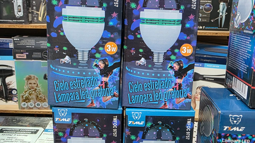 LAMPARAS FOCO GIRATORIAS LUCES