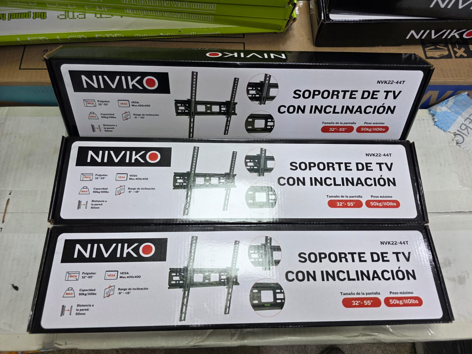 SOPORTE  PARA TV NIVIKO  CON INCLINACION  32' a 55'