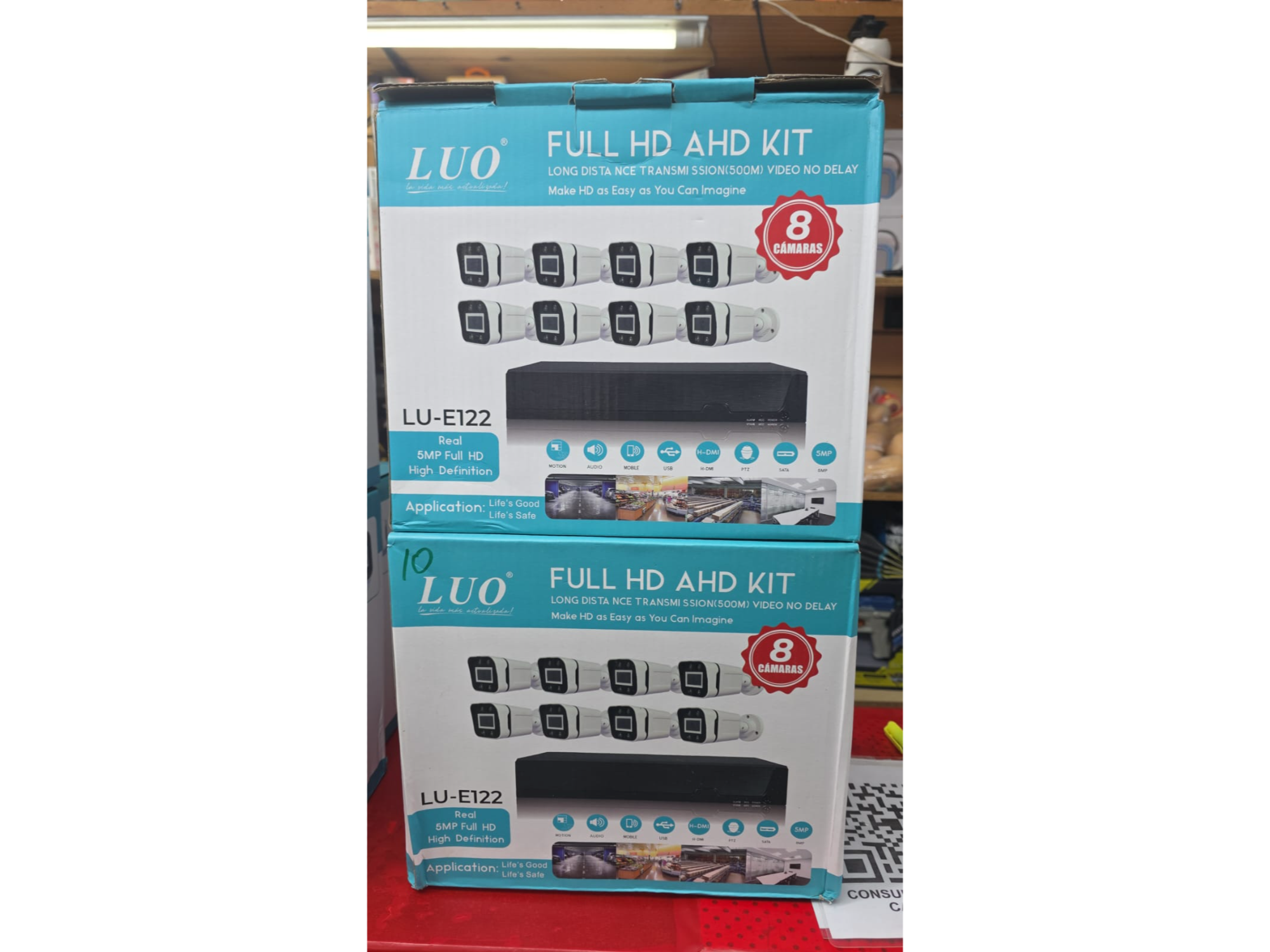 CAMARAS LUO FULL HD DE 8 CAMARAS