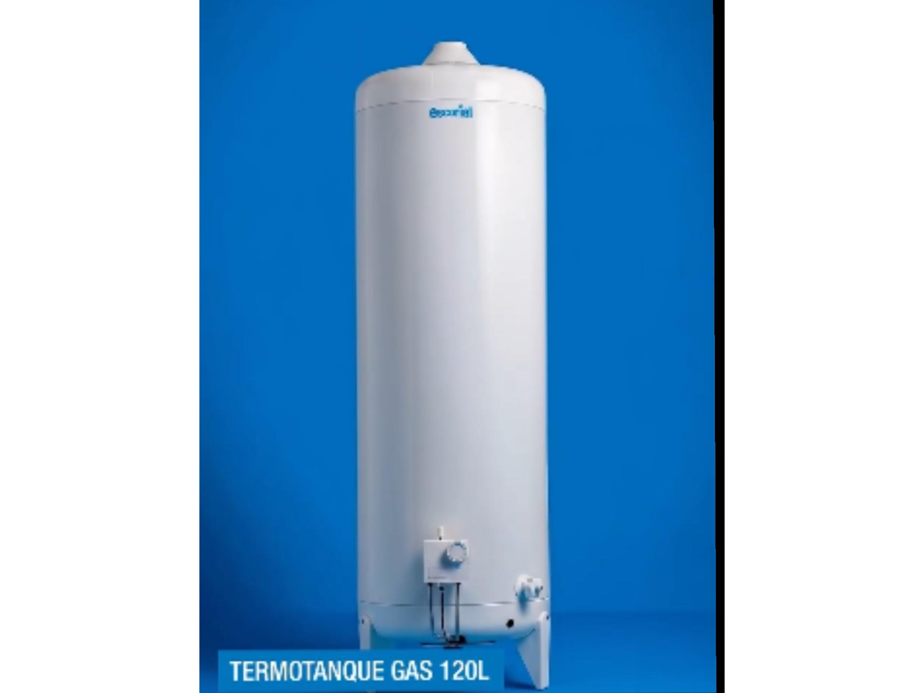 TERMOTANQUE A GAS DE 120 LITROS