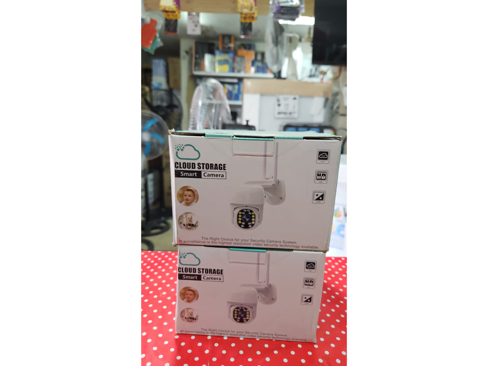 Camara exterior storage smart