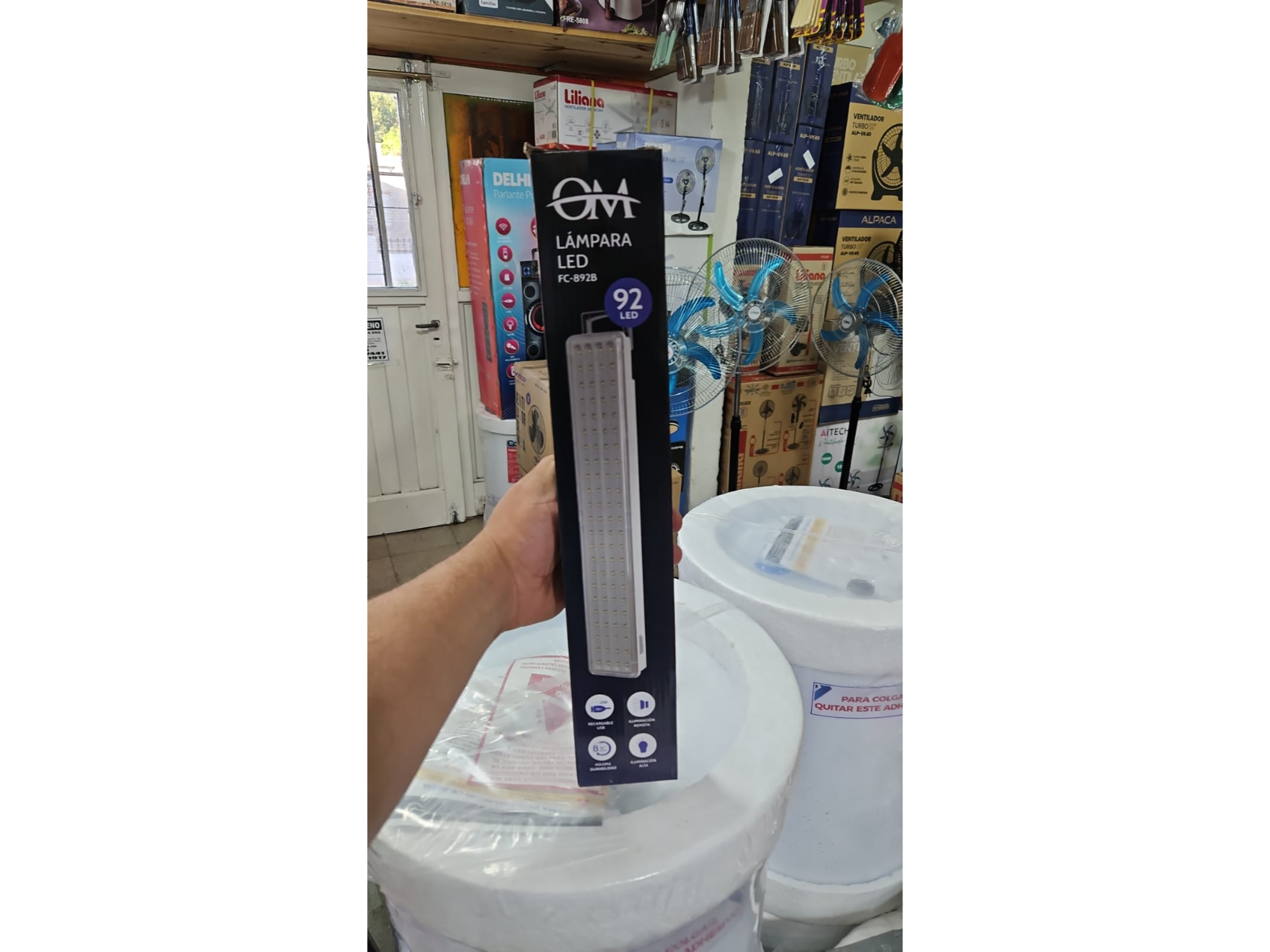 Luces emergencia  pm 92 led fc-892B