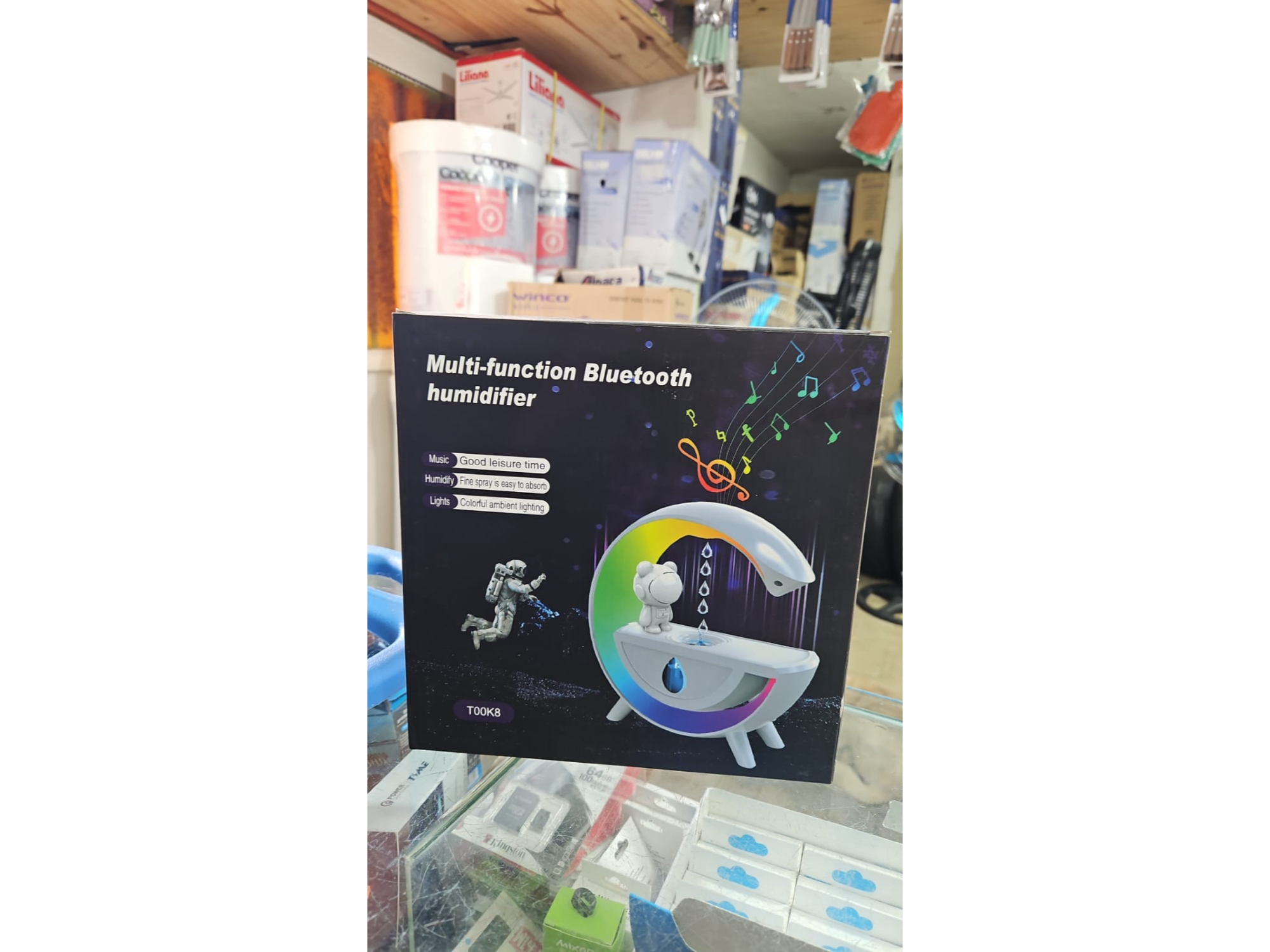 HUMIFICADOR G ANTI GRAVEDAD LED MAGICO