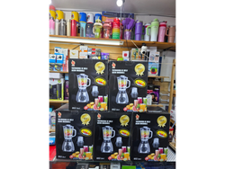 Licuadora de vidrio de acero OIKO CON MOLIDOR DE CAFE