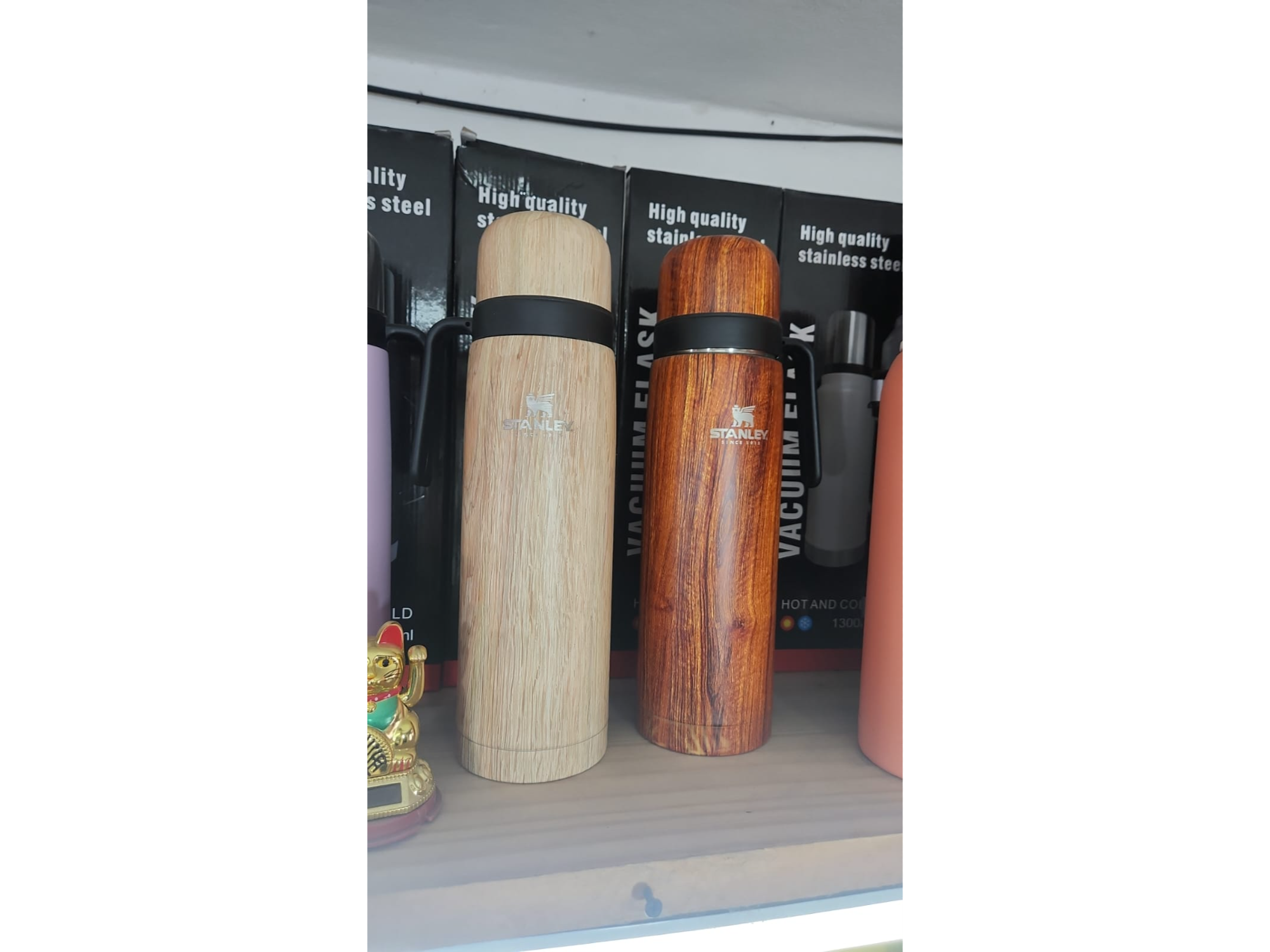 TERMOS DE SIMIL MADERA 1 LITRO