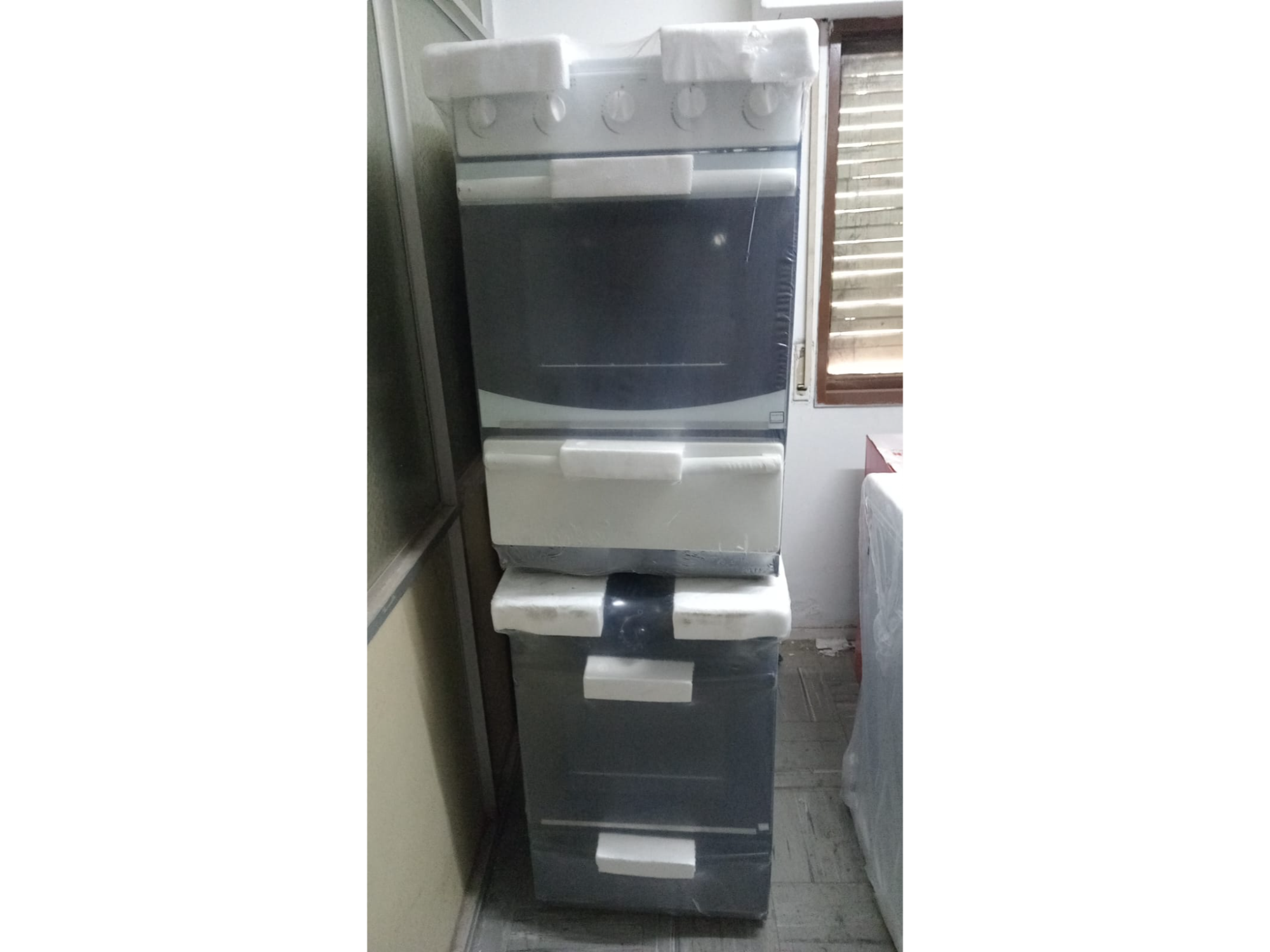 Cocina gas  / Solo envasado/ negro