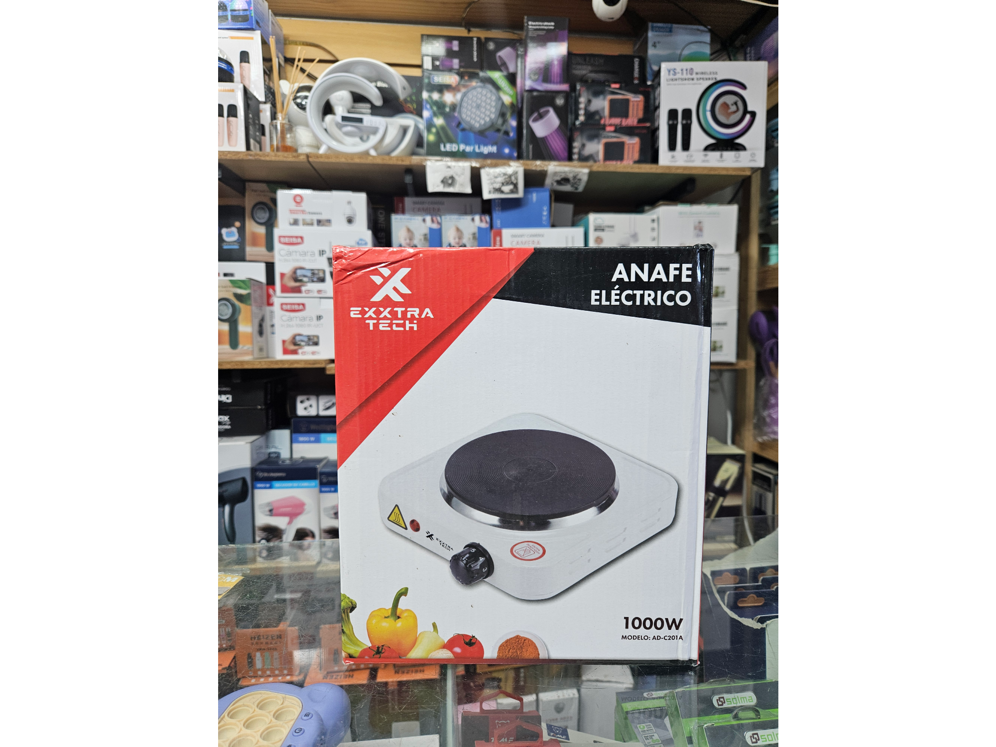 ANAFE ELECTRICO 1 HORNALLA EXXTRA TECH