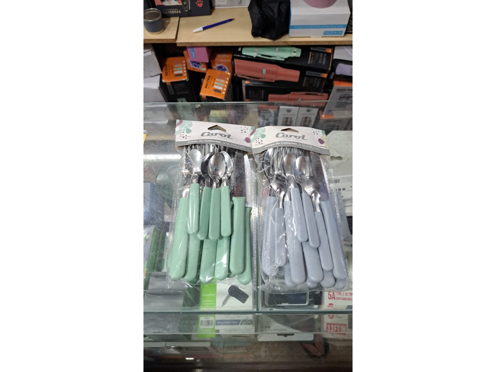 CUBIERTOS CAROL EN BOLSA