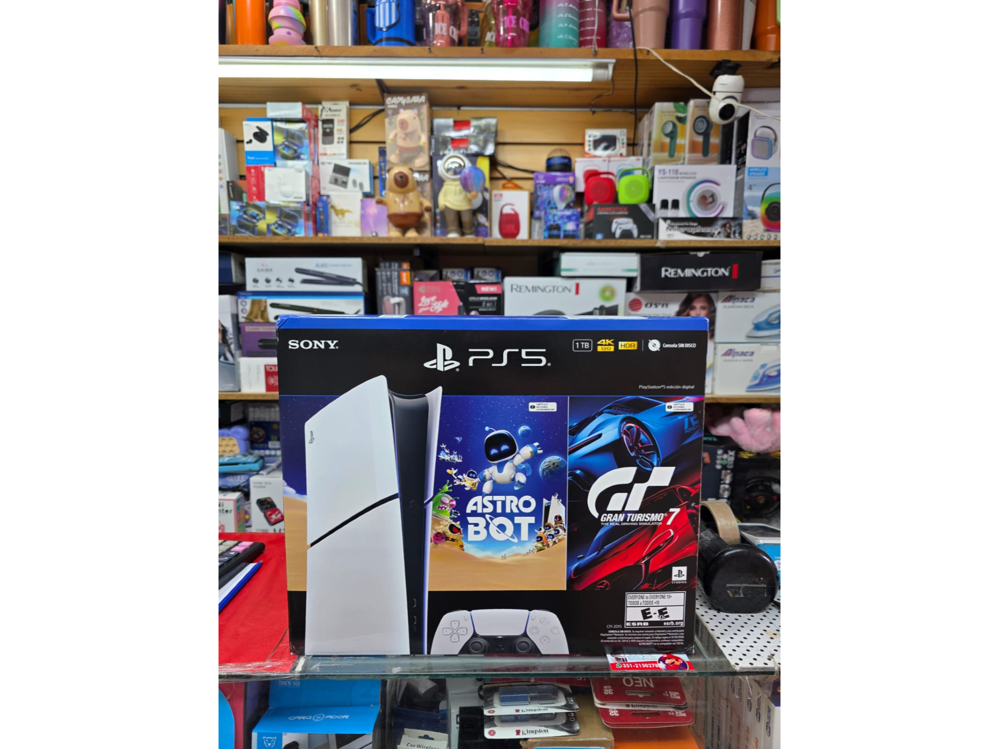 PS5 CON DOS JUEGOS  1T DE DISCO DIGITAL