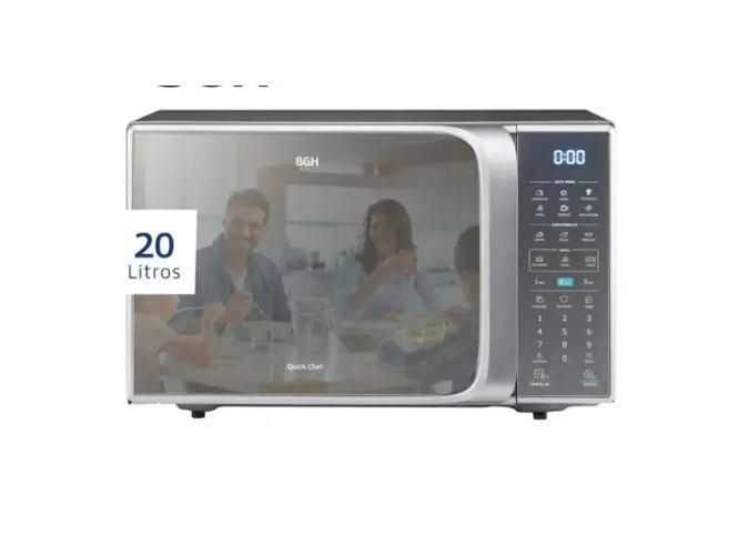 Microondas bgh de 20 litros
