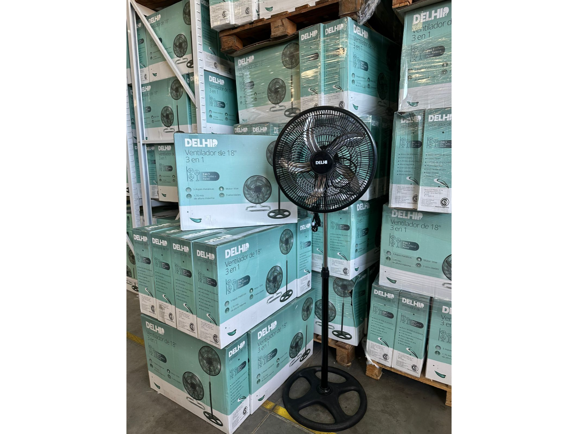 Ventilador de pie 18 pulgada delphi