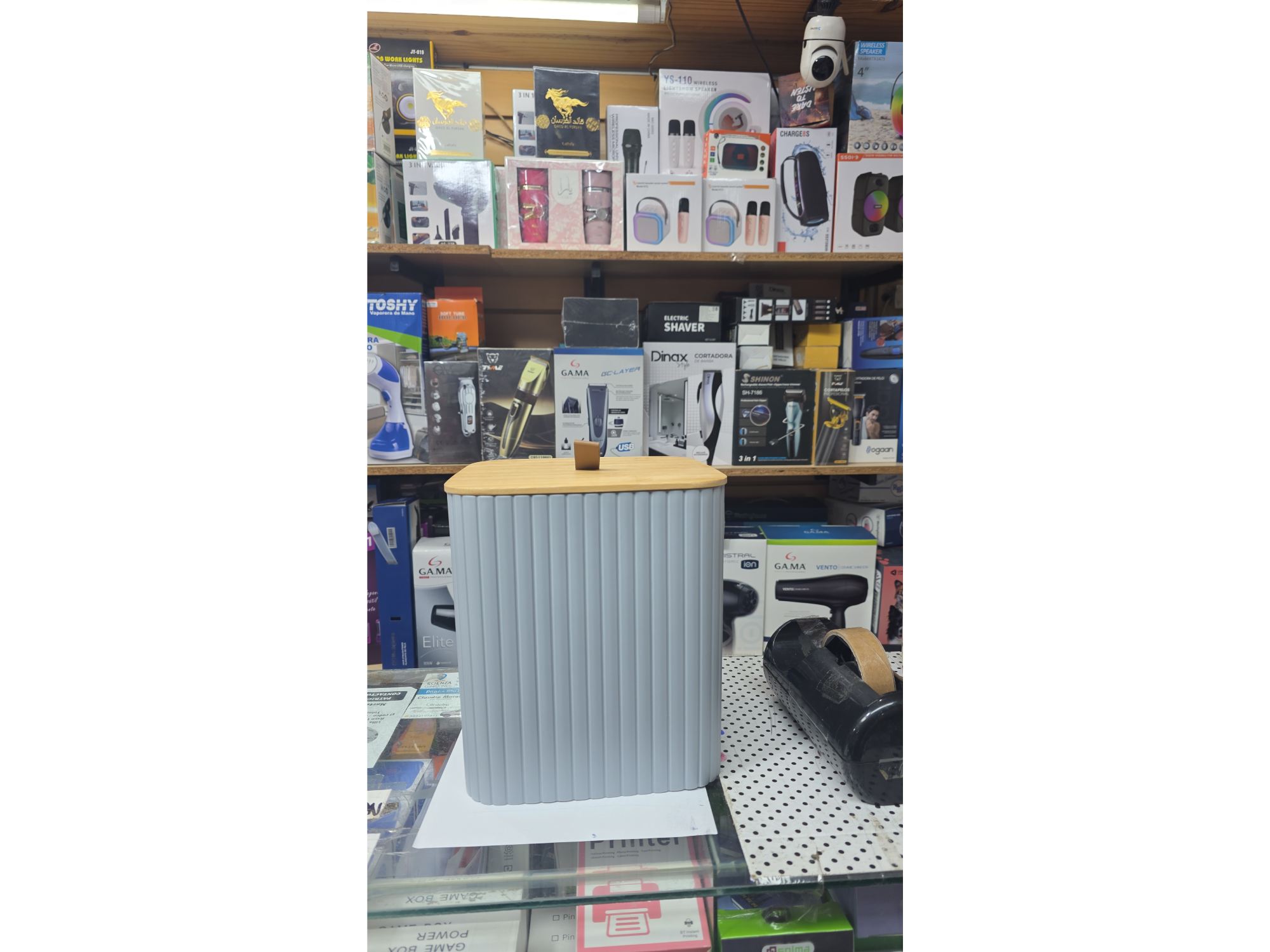 Set de Baño Premium 6 Piezas Diseño Bamboo Texturado