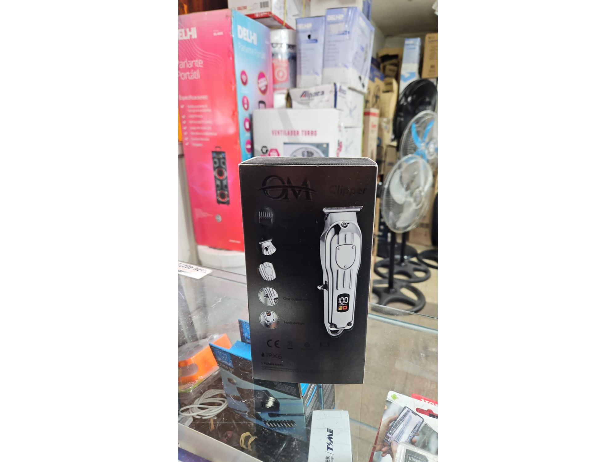 CORTA PELO D BARBERIA METALICA AF-3016