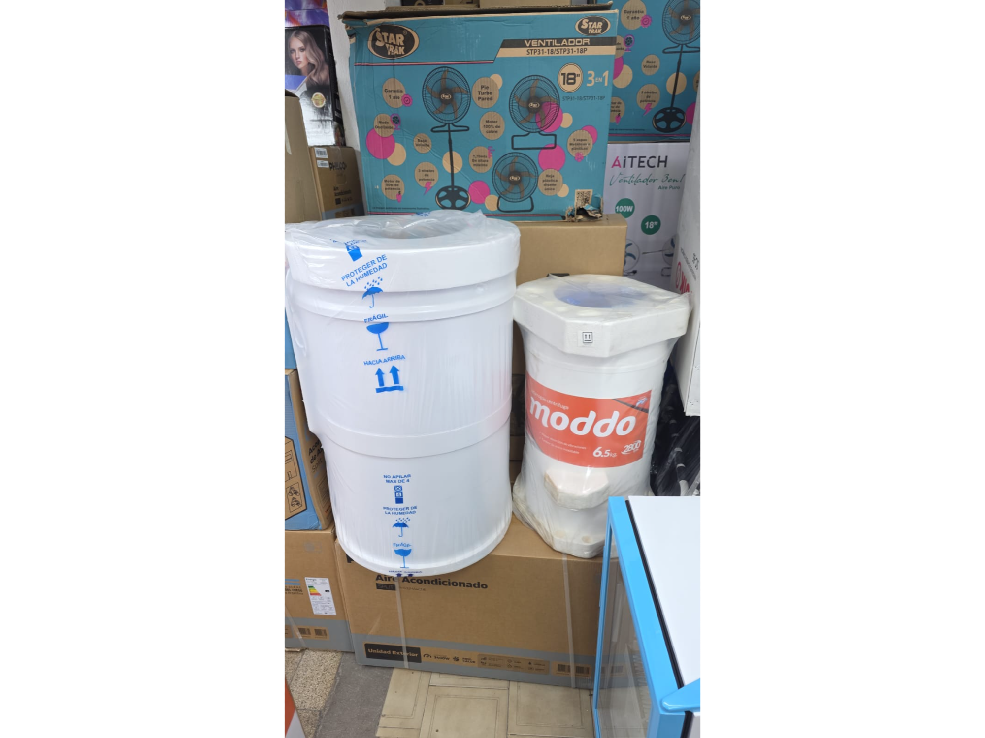 Combo lavarropa drean y secarropa modo