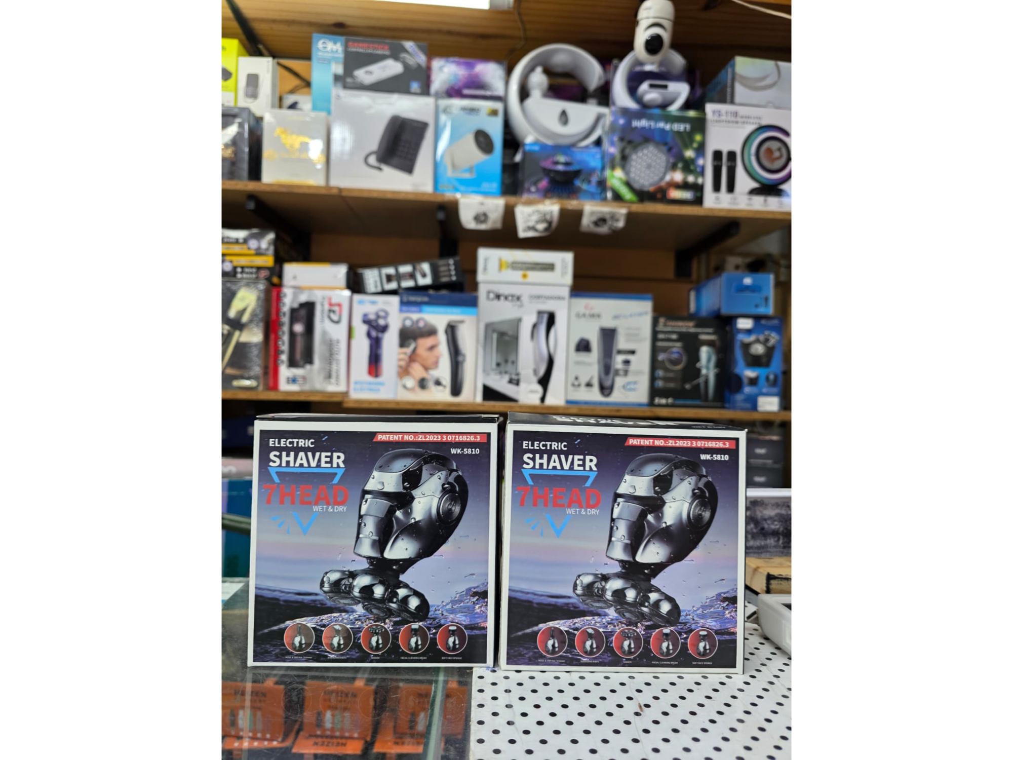 Afeitadora 7 cabezales 5en1