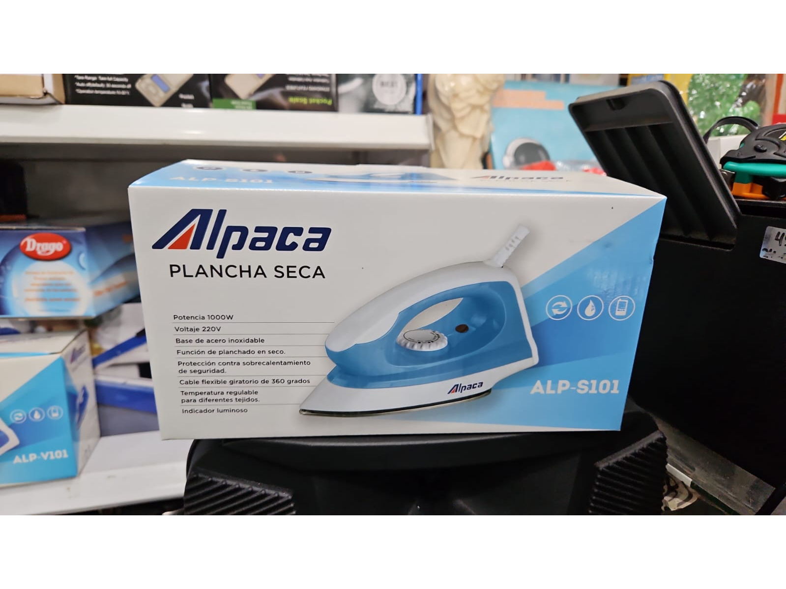 PLANCHA ROPA SECA ALPACA