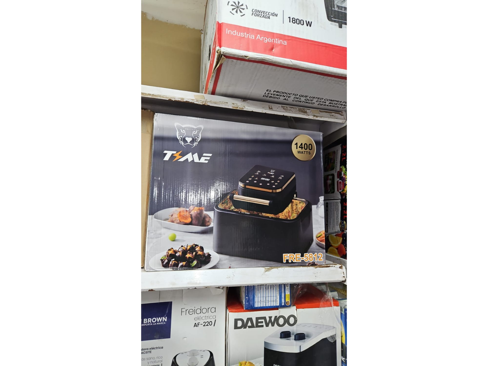 Freidora de aire tyme 12 litros.