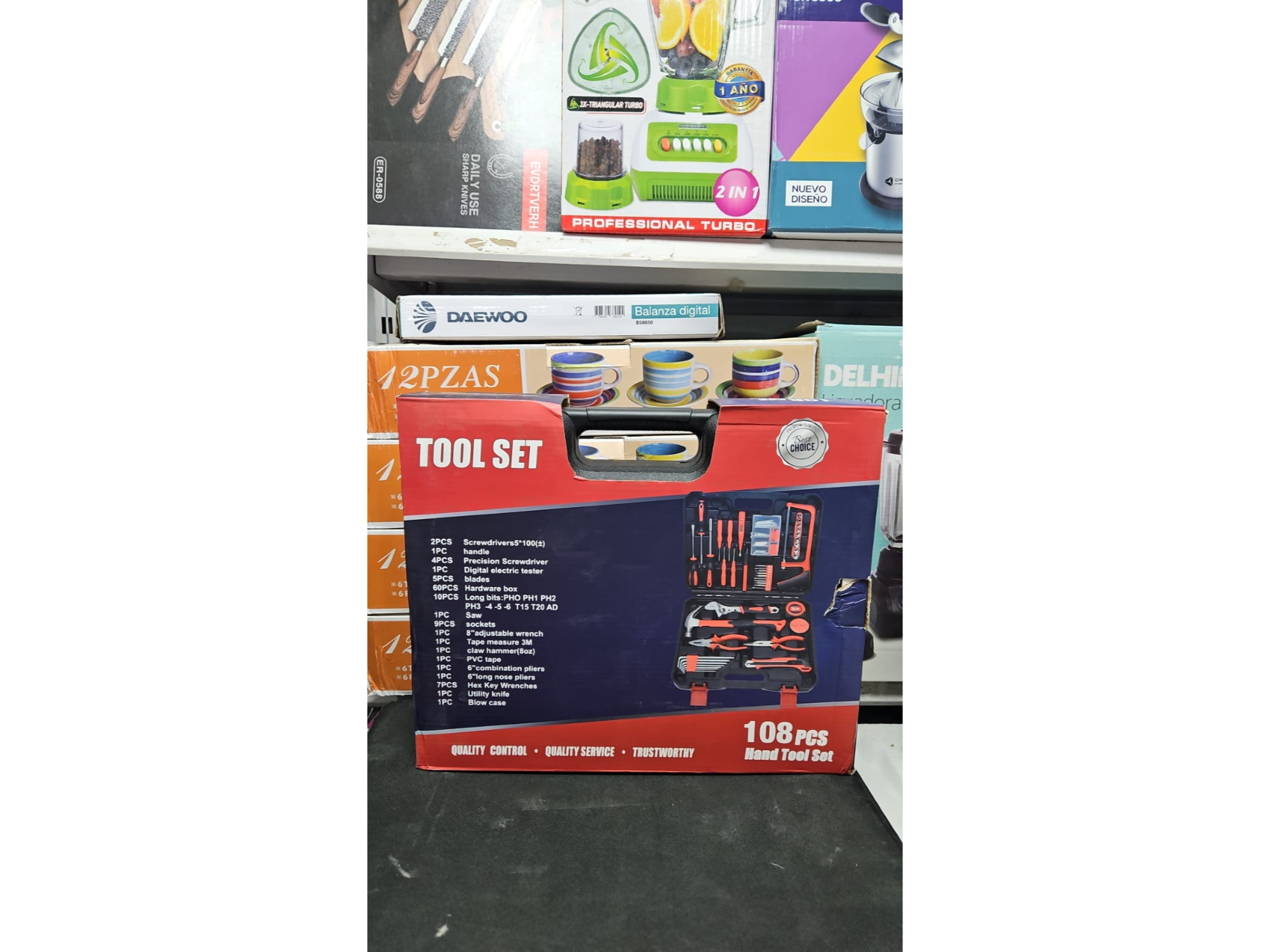 HERRAMIENTA 108 PCS TOOL SET