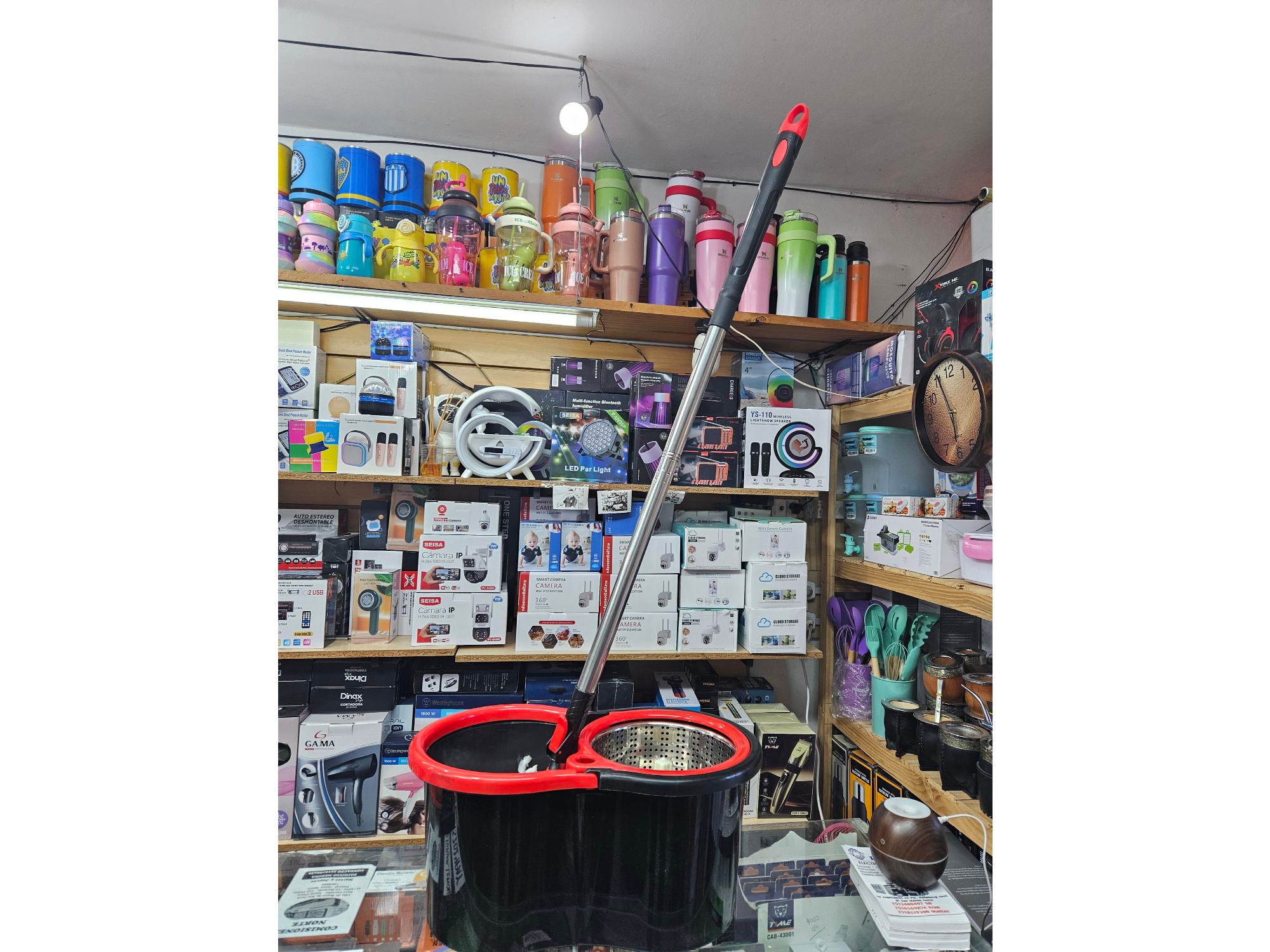 BALDE MOPA NEGRO REFORZADO