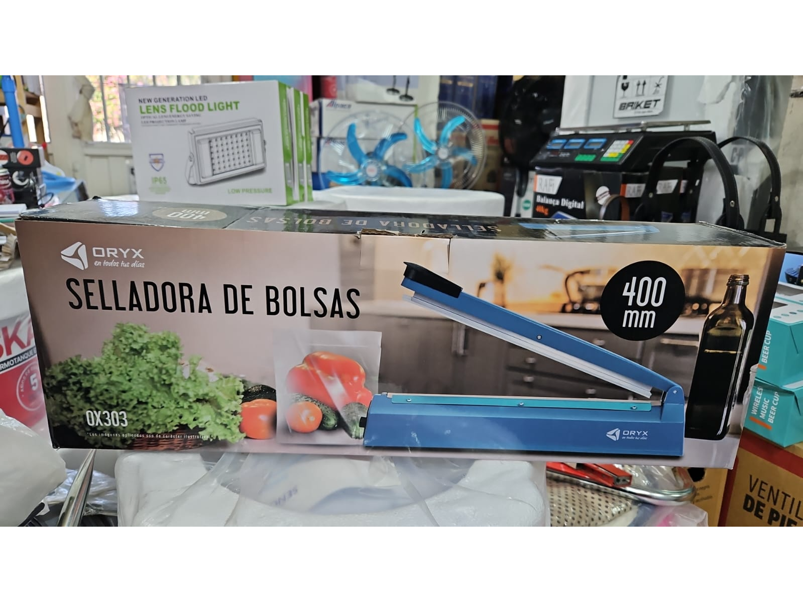 SELLADOR DE BOLSAS 400MM