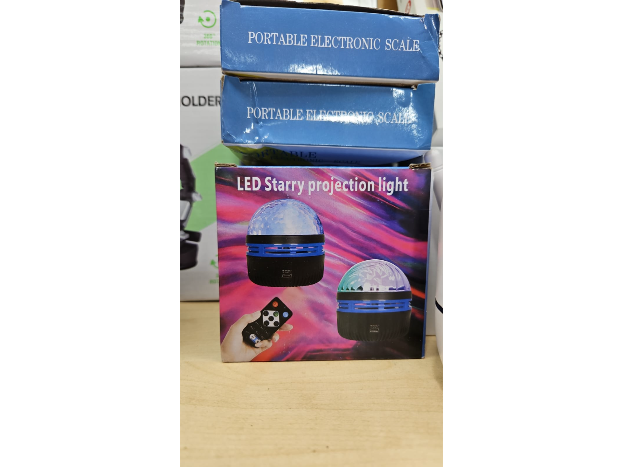 Mini esfera proyector nebulosa c/control