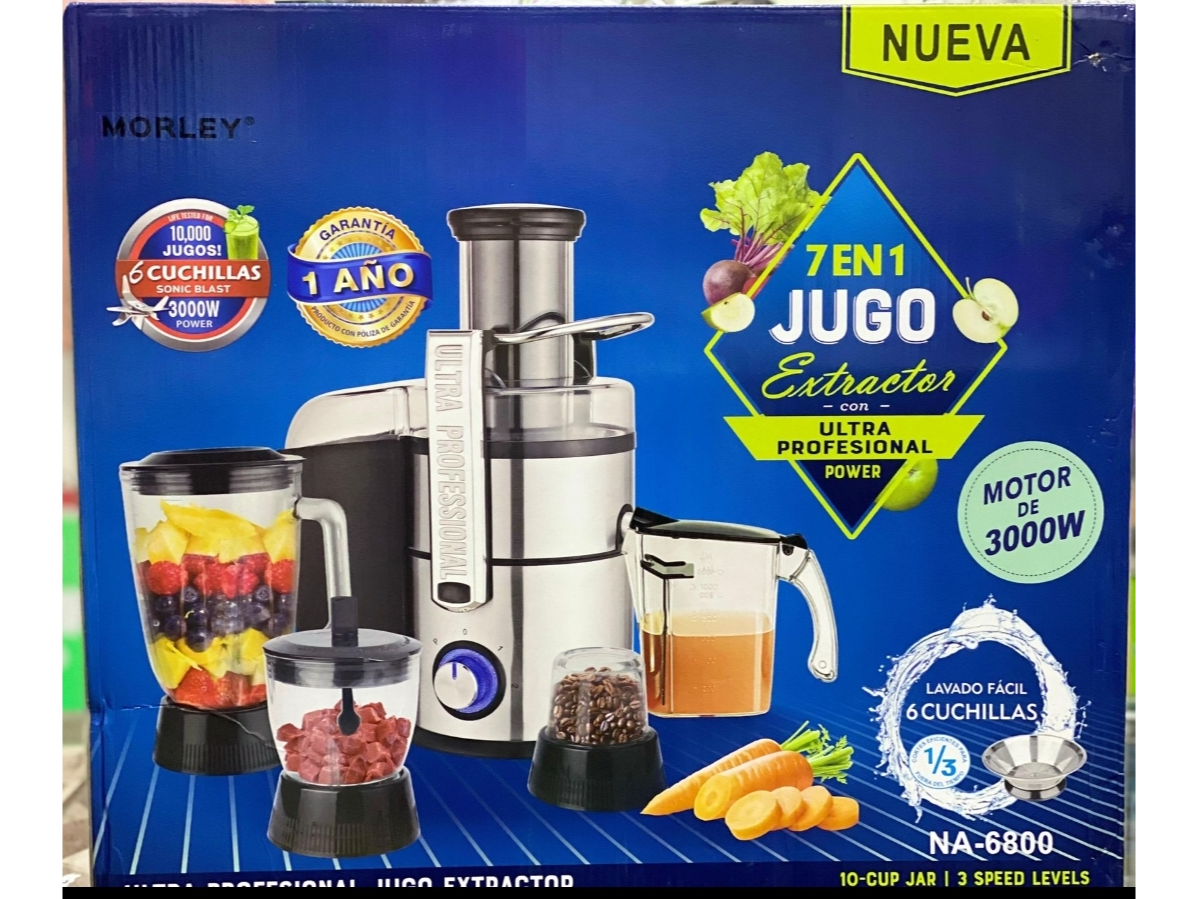 EXTRACTOR DE JUGO MORLEY 7EN1