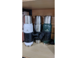 TERMO CON CUERO 1 LITRO