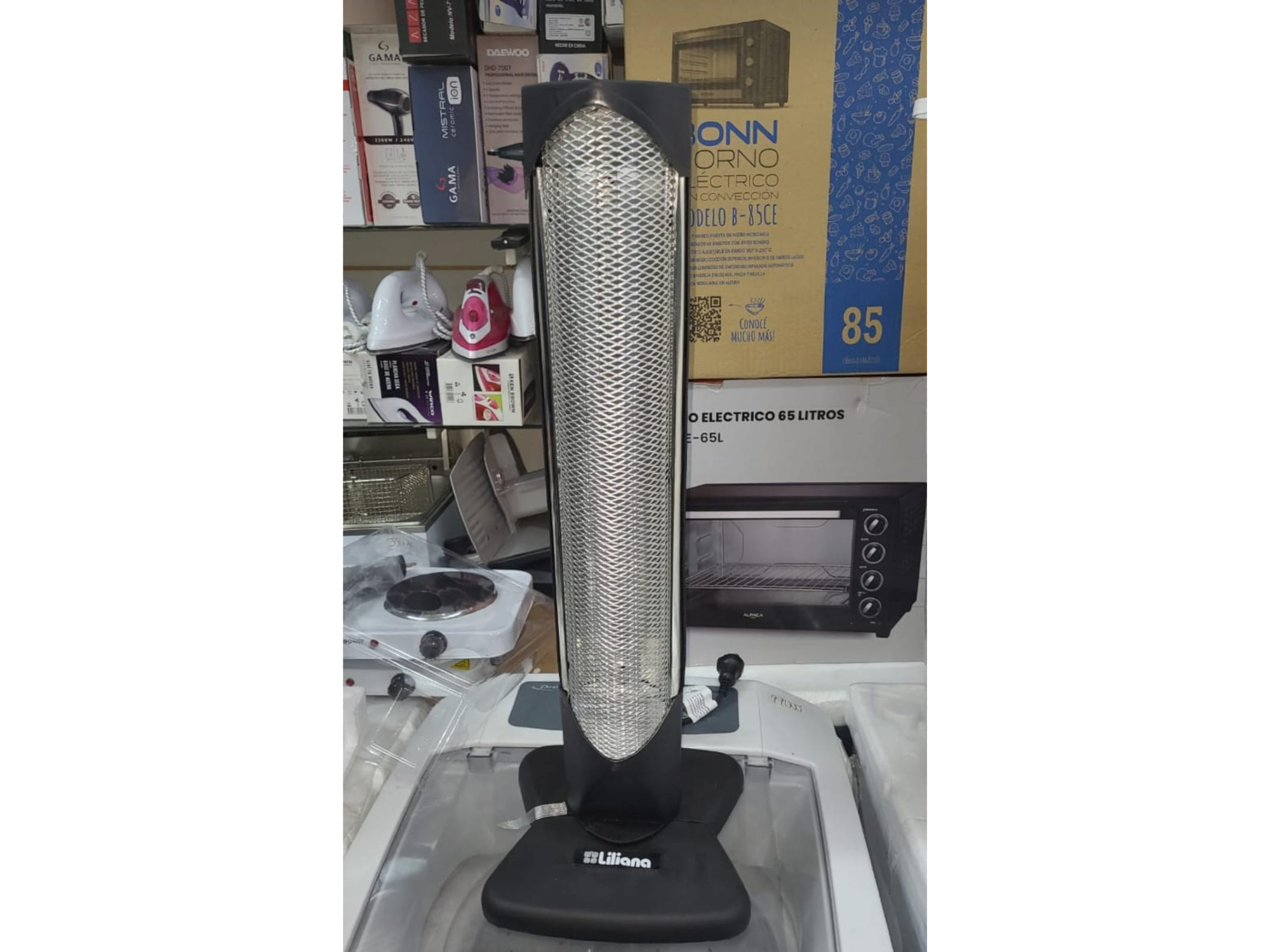 ESTUFA LILIANA CON VALVULA DE SEGURIDAD