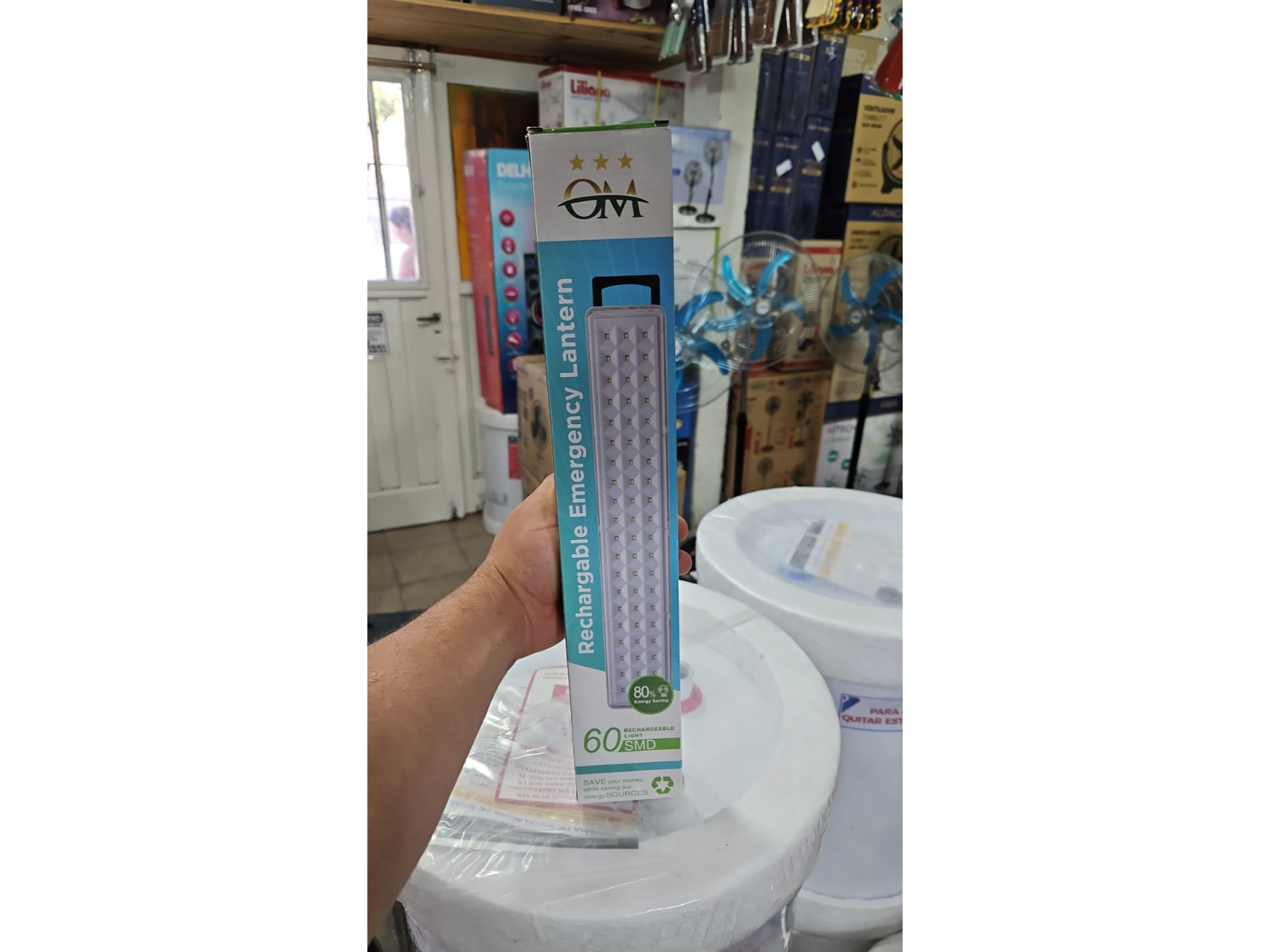 LUCES EMERGENCIA  OM 60LEDS