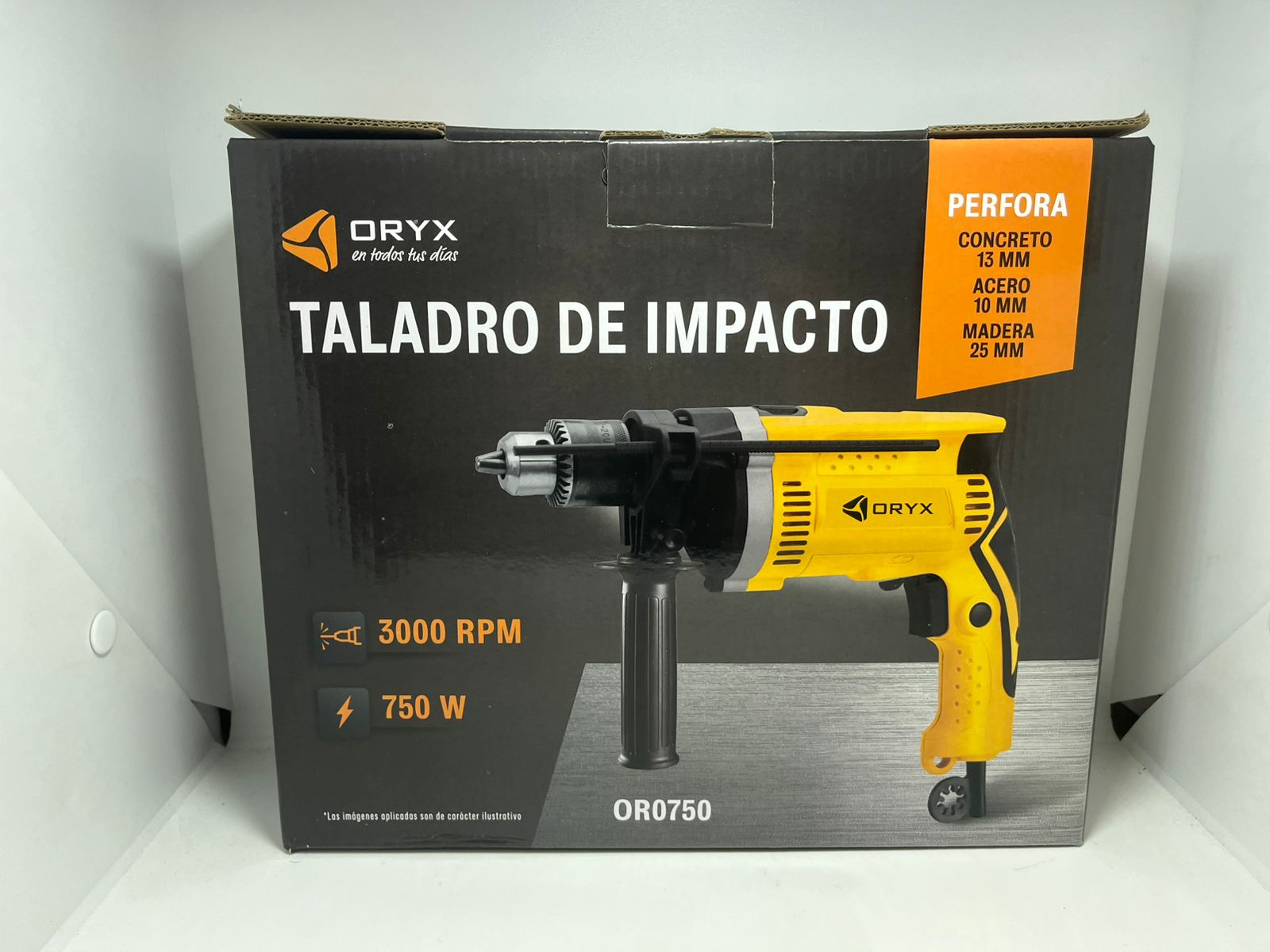 Taladro Oryx 3000rpm 750w