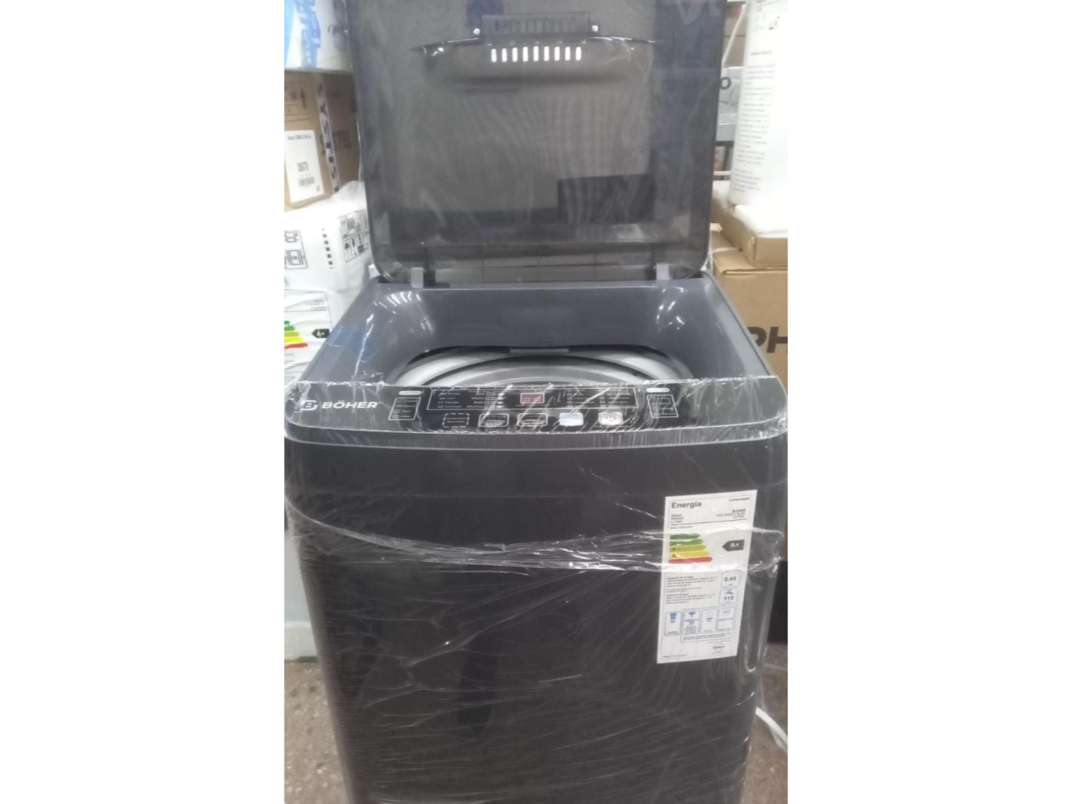 Lavarropas boher automático 6 kilos