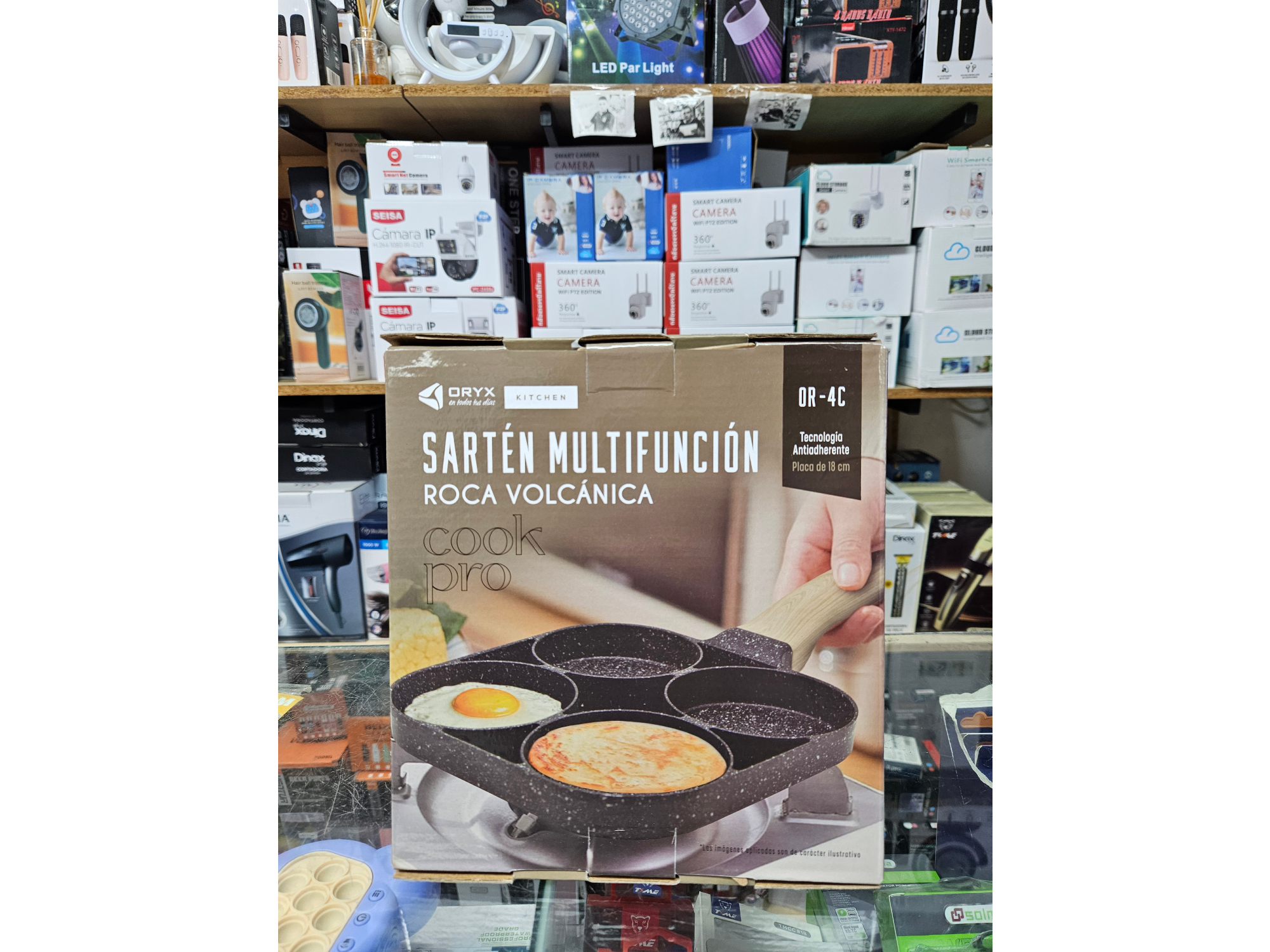 SARTEN MULTIFUNCION ROCA VOLCANICA