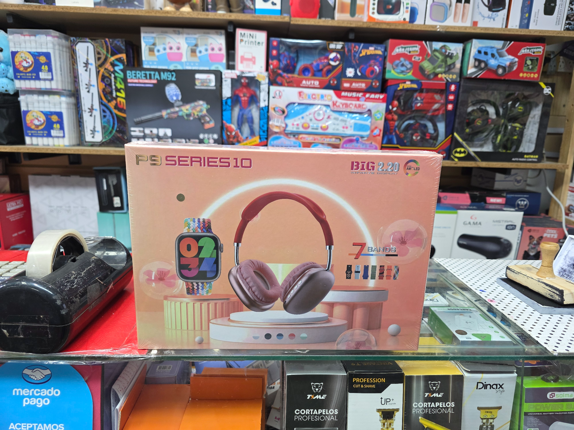 AURICULARES + RELOJ  P9 DERIED10