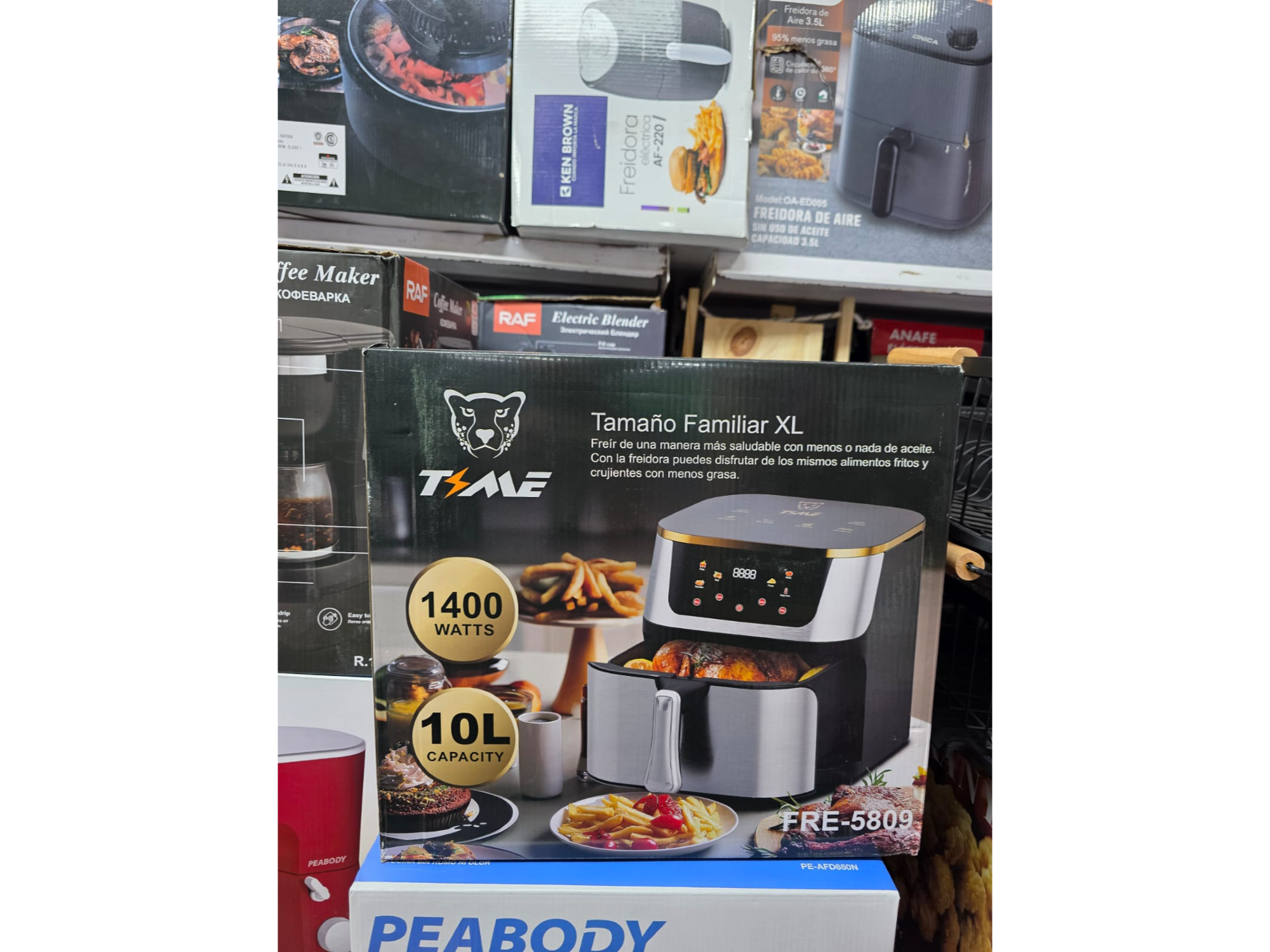 Freidora de aire 10 litros tyme