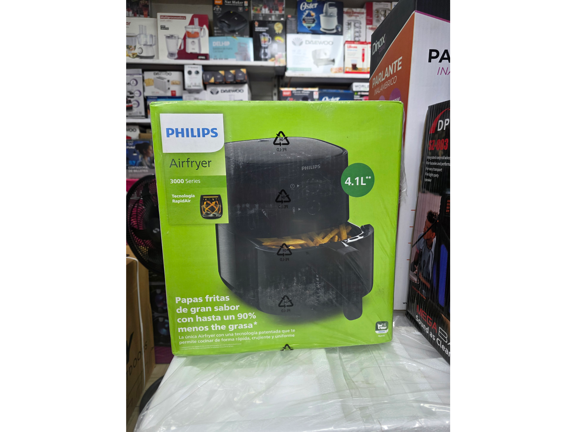 Freidora philips de 4.1 litros