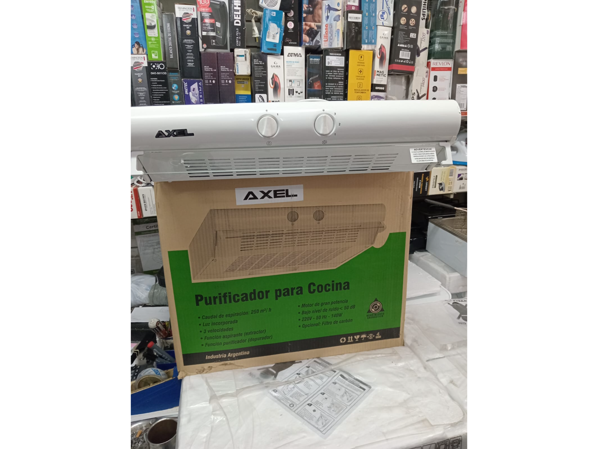 EXTRACTOR DE COCINA AXEL