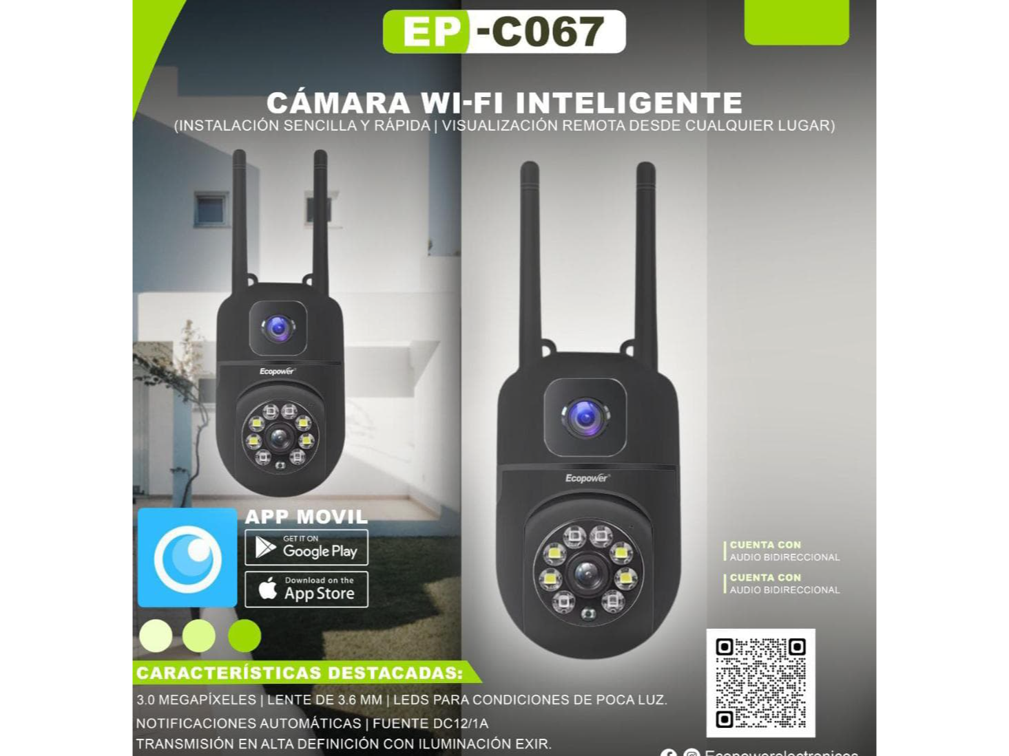 Camara inteligente. EP-C067