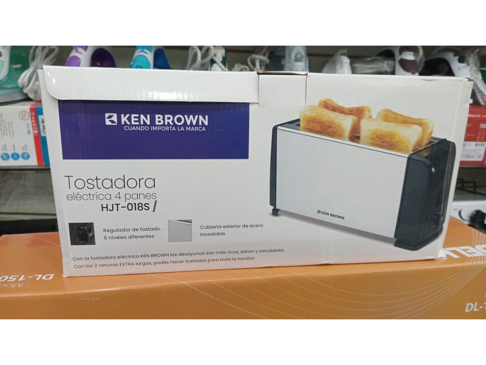 Tostadora 4 panes ken BROWN