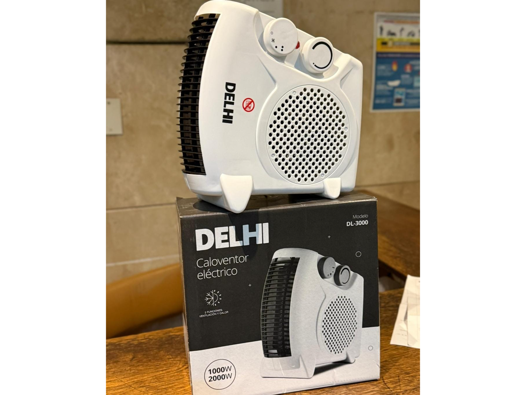 CALOVENTOR 2 EN 1 DELHI DE 2000W OFERTA