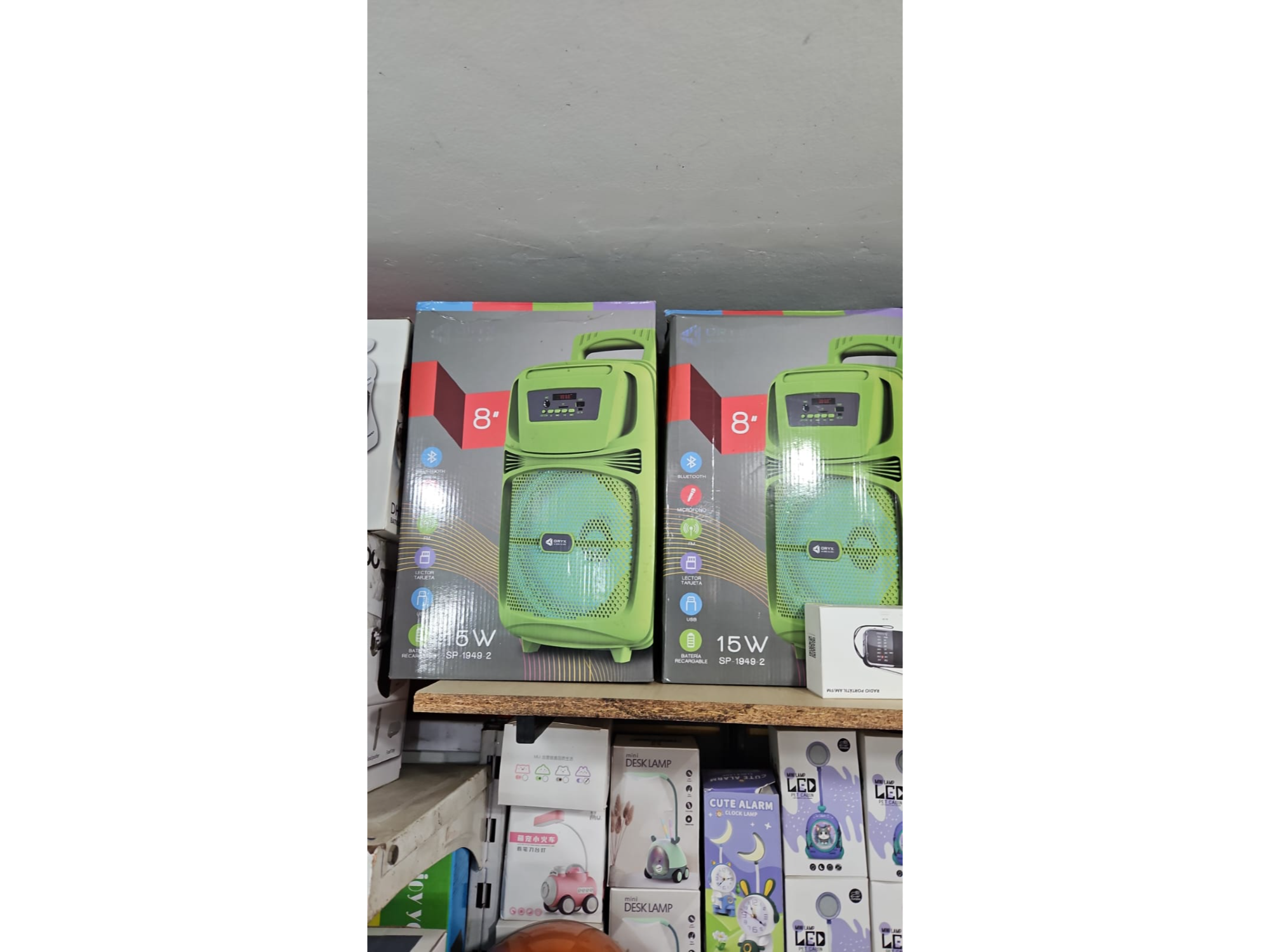 PARLANTE ORYX PASTEL DE 8 PULGADA