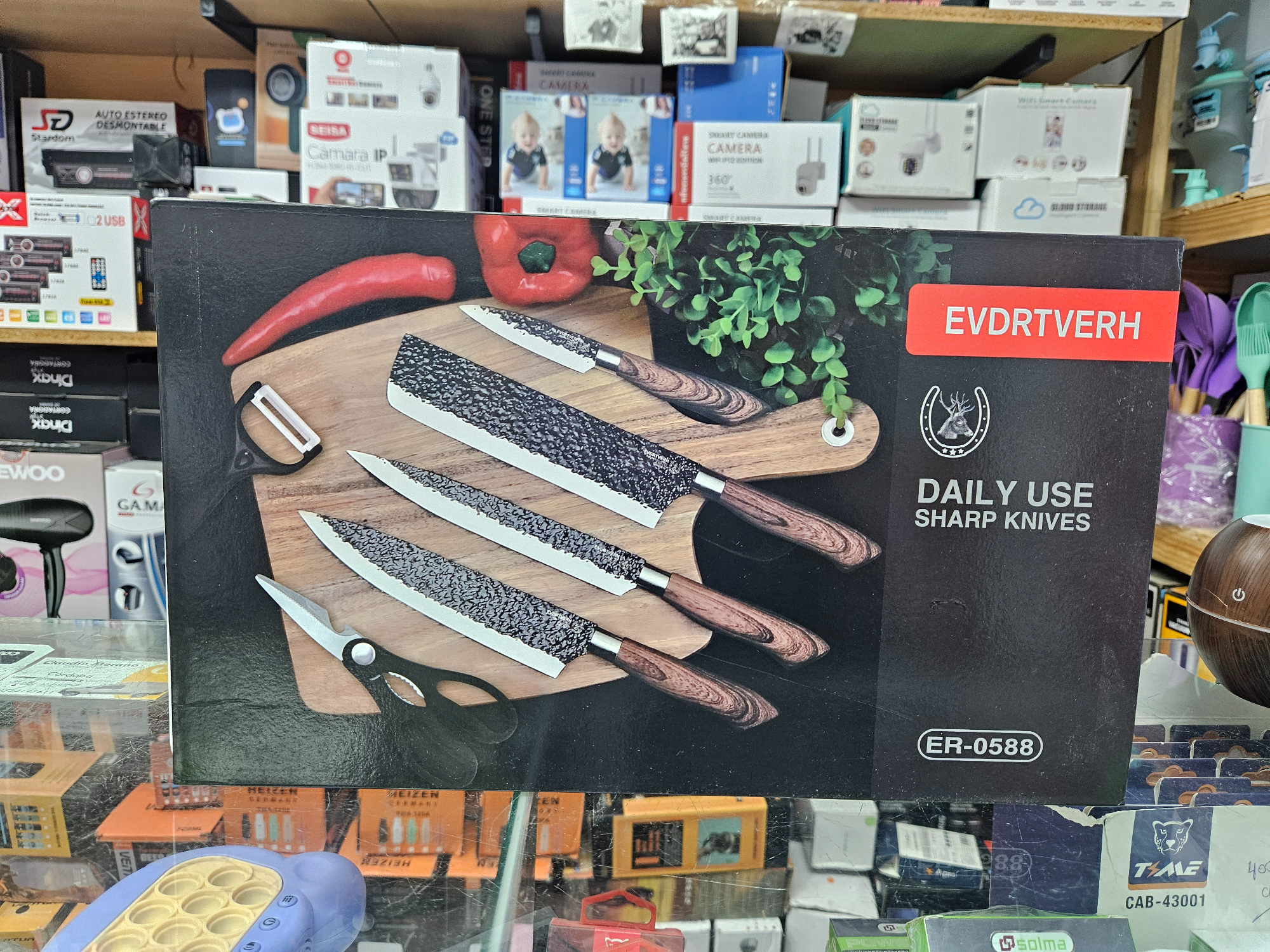 SET DE CUCHILLOS DE COCINA