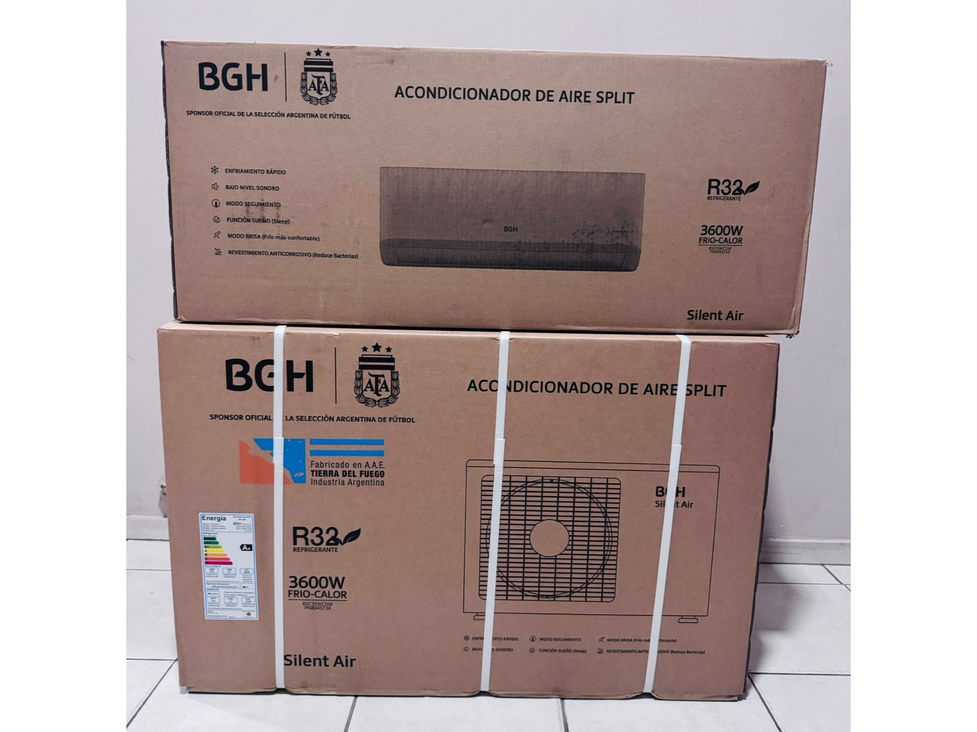 Aire acondicionado BGH 3600 wats frío calor