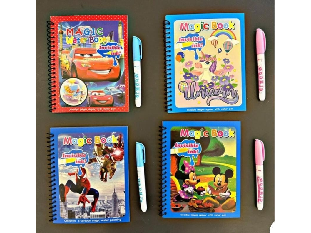 LIBRITO MAGICO PARA COLOREAR C/AGUA