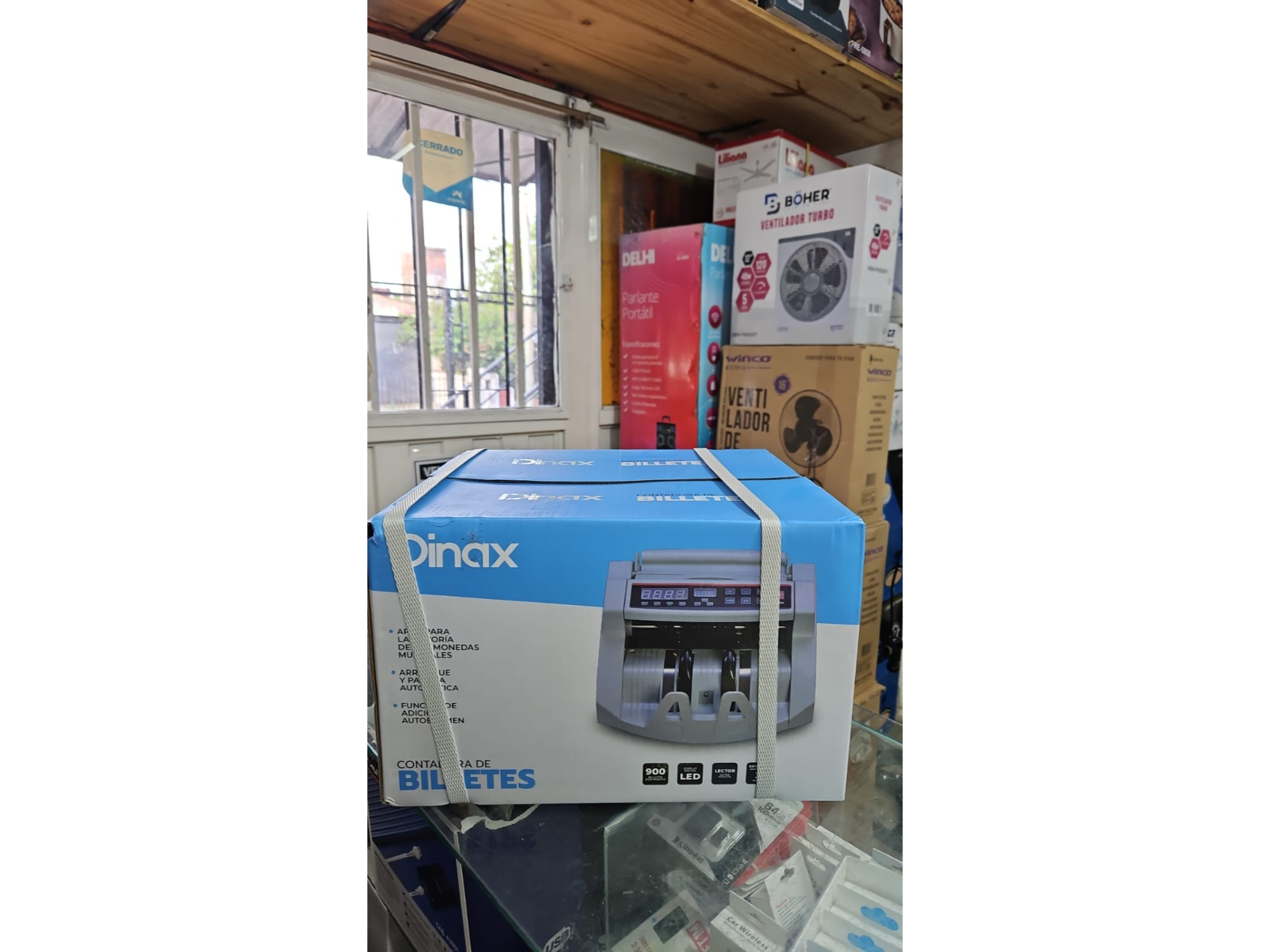 CONTADORA DE BILLETES DINAX